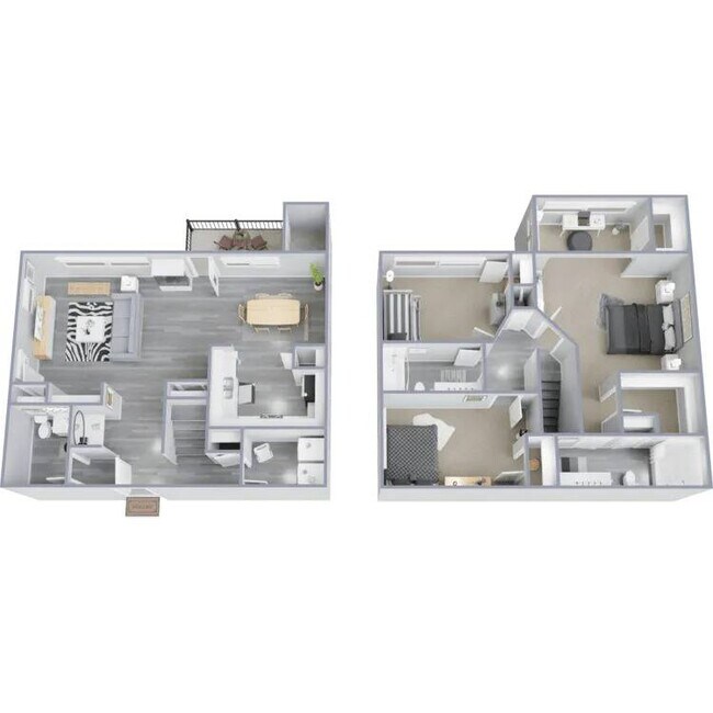 3 Beds • 2 Bath 3301 floor plan